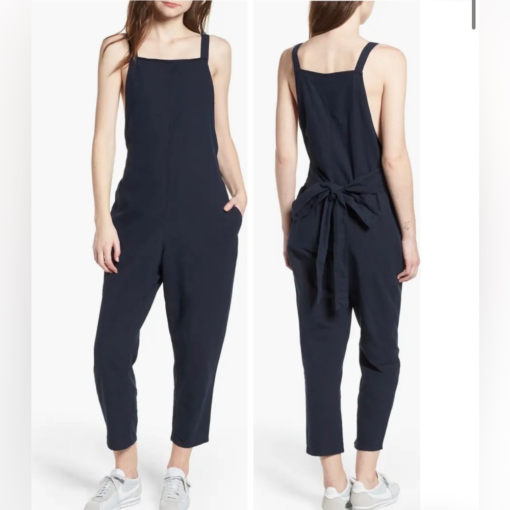 AG Linen Overall Jumpsuit